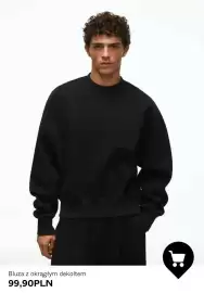 Bershka gazetka tydzień 38 Strona 7: Bluza z okrągłym dekoltem €99,90