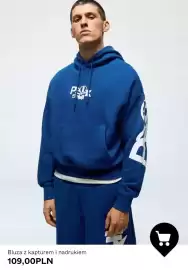 Bershka gazetka tydzień 38 Strona 9: Bluza z kapturem i nadrukiem €109,00