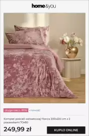 Home&You gazetka Strona 11: Komplet pościeli welwetowej Florcia 200x220 cm z 2 poszewkami 70x80 home & you €249,99
