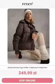 Renee magazyn tydzień 38 Strona 6: Kurtka zimowa typu puffer z odpinanym kapturem Renee €249,99