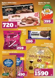 Vil-For akciós újság hét 38 Oldal 7: Tutti gummies €259,00, Happy swing rolls €490,00