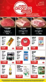 Catálogo Makro semana 38 Página 1: M&K galletitas crackers €1.799,00, M&K atún en trozos €1.999,00