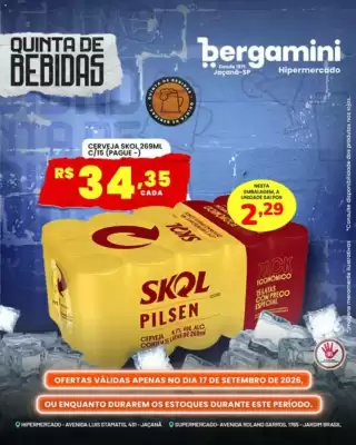 Bergamini (válido até 17-09)