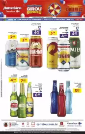 Folheto Carrefour semana 38 Página 3: Bebida mista beats sabores €3,89, Cerveja brahma chopp €4,79
