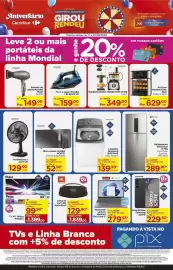 Folheto Carrefour semana 38 Página 11: Tv 43" philco p43cra €1.389,00, Multiprocessador Mondial MPN-01-BE €349,00