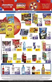 Folheto Carrefour semana 38 Página 5: Bauducco - biscoito choco biscuit €6,99, Estrella galicia - cerveja €2,99