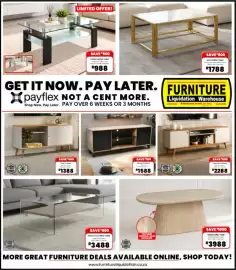 Furniture Liquidation Warehouse catalogue Page 5