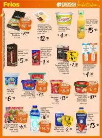 Encarte Giassi Supermercados semana 38 Página 12: Margarina cremosy €4,98, Leite fermentado ou petit suisse shrek €5,48