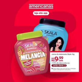 Encarte Lojas Americanas Página 4: Skala - creme de tratamento €9,99