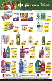 Folheto Carrefour semana 38 Página 2: De - removedor de esmalte €5,99, Sol brilhante - água sanitária €10,90
