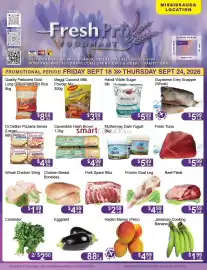 FreshPro Foodmart flyer week 38 Page 1