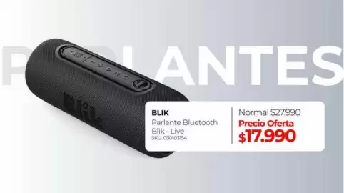 Catálogo Multicentro Página 1: Parlante bluetooth €17.990,00
