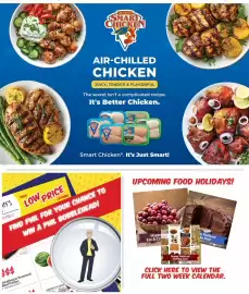 Woodman's weekly ad week 38 Page 3: AIR-CHILLED SMART CHICKE AIR-CHILLED CHICKEN JUICY, TENDER & FLAVORFUL The secret isn't