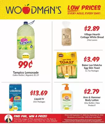 Woodman's (valid until 23-09)
