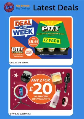 B&M Stores (valid until 18-10)