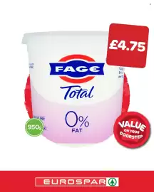 Eurospar leaflet week 38 Page 1