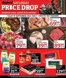 Oxford Freshmarket catalogue Page 1: B-well Mayonnaise €31,99, Oxford Extra Large Eggs €59,99