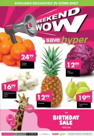 Save Hyper catalogue Page 1: Trucape Pears €19,99, Red Cabbage €12,99