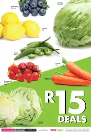 Save Hyper catalogue Page 2: Blueberries Punnet Strawberries Punnet 250g Chillies P/KG PARTICIPATING STORES Save Hyper PMB