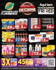 Catálogo Supermercados Fluminense Página 12: Desodorante aerossol above €8,79, Toalhas de papel fluminense €19,99