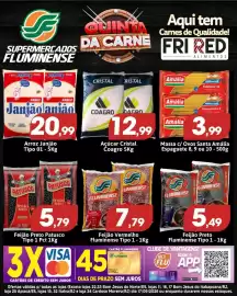 Catálogo Supermercados Fluminense Página 4: Fidelinho 10 €3,99, Açúcar cristal €12,99