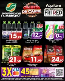 Catálogo Supermercados Fluminense Página 8: Guaravita copo €0,99, Suco de Uva Tinto Amo Uva VD €15,99