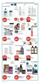 Shoppers Drug Mart flyer week 38 Page 16: Native body wash or deodorant stick €4,00, Native hair care products €24,00