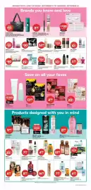 Shoppers Drug Mart flyer week 38 Page 19: Pixi on-the-glow liquid glow fluid cheek tint or blush tinted moisture stick €7,50