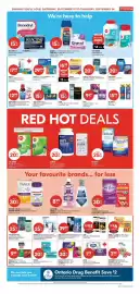 Shoppers Drug Mart flyer week 38 Page 6: Crest 3d whitestrips glamorous white €39,99, Lindt excellence chocolate bar €5,50