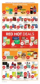 Shoppers Drug Mart flyer week 38 Page 9: San Pellegrino carbonated mineral water or italian sparkling drinks €8,00