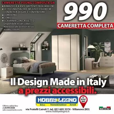 Volantino Hobby e Legno (valido fino al 26-09)