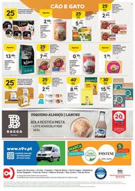 Folheto Continente Página 32: Purina one mini/small adult €7,49, Alimento seco p/ gato friskies esteril/indoor €8,99