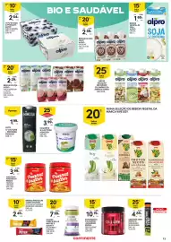 Folheto Continente | Açores Página 13: Yofu de soja c/pedaços alpro mirtilo/natural €2,64, Corny protein soft €2,49