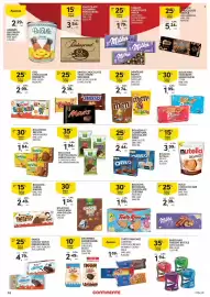 Folheto Continente Página 18: Snack chocolate twix / mars / snickers €2,39, Bolachas crackers gran pavesi €1,99