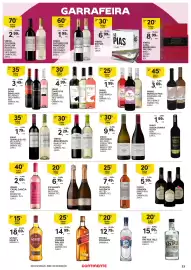 Folheto Continente | Açores Página 23: Espumante Dalva Bruto/ Rosé €6,79, MoscateL Pациência €7,49
