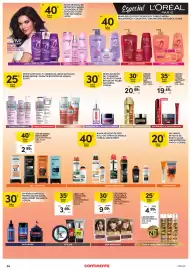 Folheto Continente | Açores Página 26: L'oreal coloração excellence s/amoníaco €9,09, Cera/gel studio line l'oreal €3,89