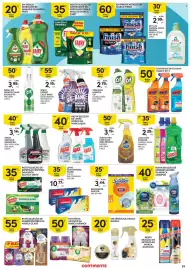 Folheto Continente Página 29: Luvas descartáveis vileda €10,77, Espanador swiffer €3,44