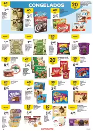 Folheto Continente Página 4: Gelado feast/super maxi/perna de pau/feast €2,99, Gelado haagen-dazs varios sabores €5,99