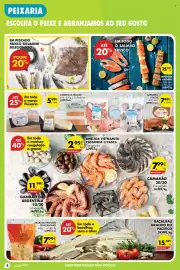 Folheto Pingo Doce semana 38 Página 4: Ameijoa vietnamita castanha c/casca €2,95, Bacalhau desfiado €7,99