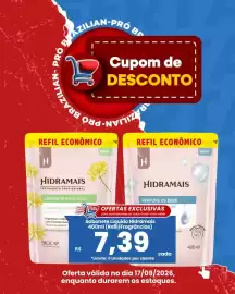 Catálogo Supermercados Pró Brazilian Página 10: BRAZILIAN-PRO PRÓ BP Cupom de DESCONTO¦ REFIL ECONÔMICO H HIDRAMAIS
