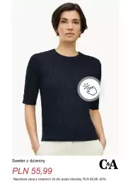 C&A gazetka tydzień 38 Strona 2: Sweter z dzianiny C & A €55,99