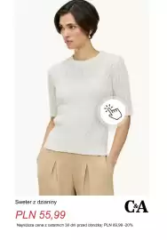 C&A gazetka tydzień 38 Strona 6: Sweter z dzianiny C & A €55,99