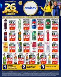 Folheto Roldão semana 38 Página 5: Corona - cerveja zero long neck €6,49, Budweiser - cerveja zero long neck €4,99