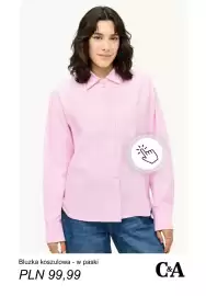 C&A gazetka tydzień 38 Strona 10: Bluzka koszulowa w paski C & A €99,99