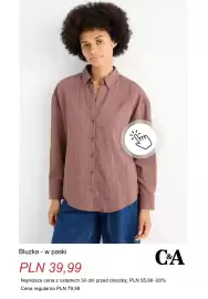 C&A gazetka tydzień 38 Strona 4: Bluzka w paski C & A €39,99
