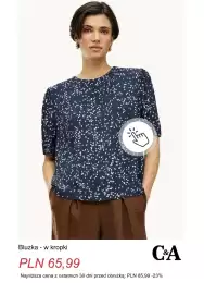 C&A gazetka tydzień 38 Strona 9: Bluzka w kropki C & A €65,99