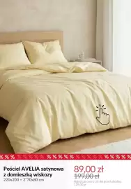 Homla gazetka tydzień 38 Strona 11: Pościel Avelia satynowa z domieszką wiskozy 220x200+2*70x80 cm €89,00