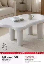 Homla gazetka tydzień 38 Strona 13: Stolik kawowy Alto lakierowany 100x60x45 cm €329,00