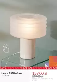 Homla gazetka tydzień 38 Strona 4: Lampa Asti beżowa 32x36 cm €159,00