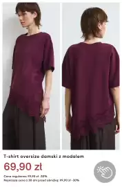 Medicine gazetka tydzień 38 Strona 3: T-shirt oversize damski z modalem €69,90